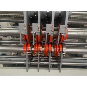 Food Shop Carton Printing Slotting Die-Cutting Machinery With Stacker at