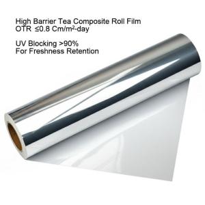High Barrier Tea Composite Roll Film OTR ≤0.8 Cm³/m²·day UV Blocking >90% For