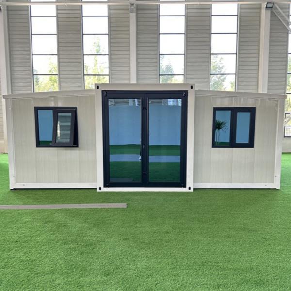 Container House Double Wing Expansion Box 20 40 Feet Customizable Mobile Home With Foldable Kitchen And Bathroom