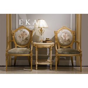 Antique Accent Wooden Armchair Royalty Living Room Leisure Arm Chair