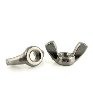 M4 Carbon Steel Zinc Plated Butterfly Wing Nut for Heavy Industry at M1-M16 Size