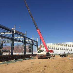 Large Span Pre Engineered Steel Warehouse Prefabricated Steel Structure Cold