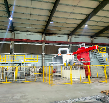 Customized Rotomolding Machine Turret Plastic Rotational Molding Equipment