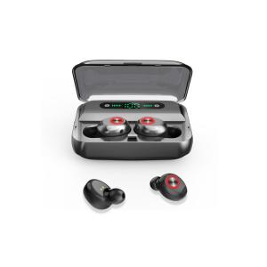 LED Display In Ear Wireless Earbuds With 3500mA Charging Case / Power Bank
