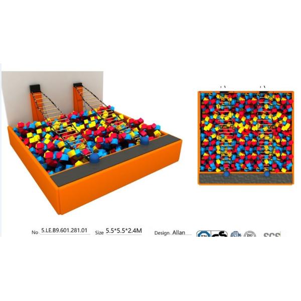 Buy 30M2 China Manufacture Trampoline Park/ Cushion Sponge Foam Cube Pit for Large Indoor Jumping Bed at wholesale prices