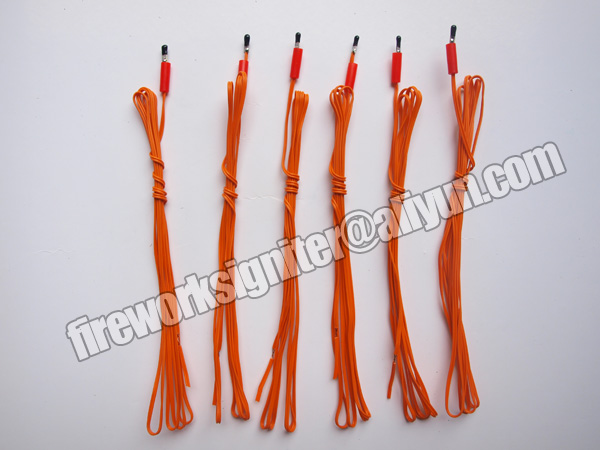 Smokeless Orange 2m 6V Firework Electric Igniter