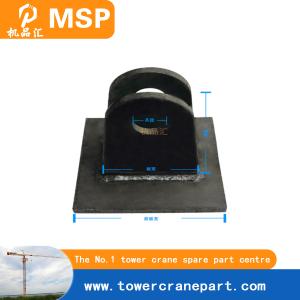 Pull Rod Fixed Joint Heavy Duty Construction Crane Parts For Industrial Use