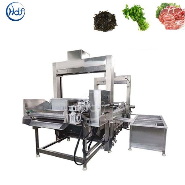 Industrial Automatic Vegetable And Fruit Blanch Potato Almond Peanut Mushroom Hazelnut Blanching Machine