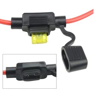 Waterproof Auto Inline Fuse Holder 30A APM IP67 Mini Car Blade Fuse Holder