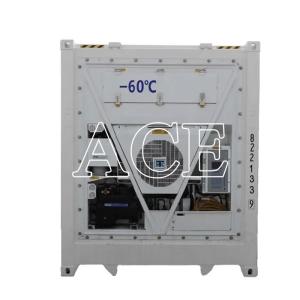 40ft Reefer Deep Blast Feezer Containers Polyurethane Insulated Thermo King