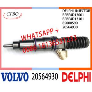 China Common Rail Fuel Diesel Injector 20564930 BEBE4D13001 BEBE4D13101 85000590 E3.18  for VOL D16 3145 / VOL  MD16 on sale