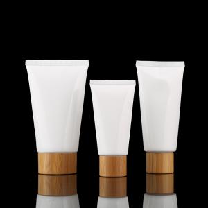 Screw Bamboo Lid 120g 150g Lotion Tube Containers