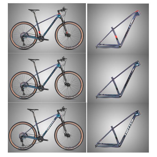 29er Full Suspension Mountain Bike Frame Roadbike Twitter Thru Axle 148mm