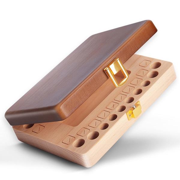 Buy Amazon hot sale Wooden Baby Tooth Box and Tooth Holder with gift packing box at wholesale prices