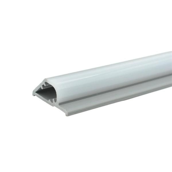 Rigid Vinyl Plastic U-Channel LED Strip Light U Channel Plastic Edge Trim
