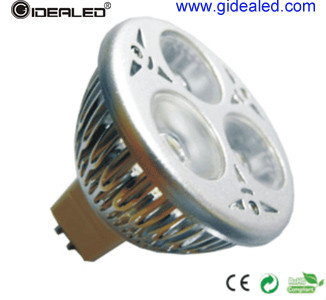 Buy MR16 3W LED Lamp 3*1W LED Spotlight at wholesale prices