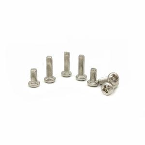 Precision Stainless Pan Head Screws Mechanical Screws Cross Grooving Machine