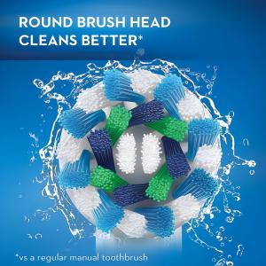 360 Rotating EU Patent Wireless Rechargeable Round Brush Heads Electric