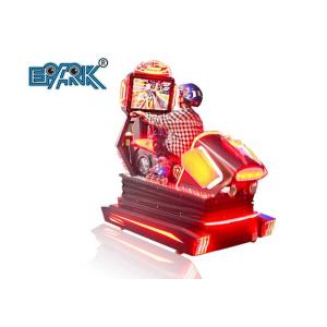 Fiberglass Kiddy Ride Machine 3d Dynamic HD Race Car Outurn Arcade Racing