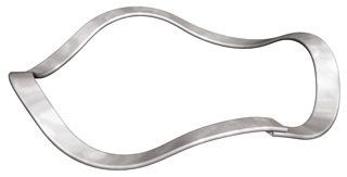 MST Phosphor Copper / Brass Single Turn Overlap Wave Spring With Gold Plating /