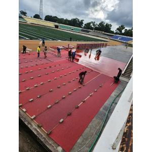 Integrated Structure Semi Prefabricated Running Track Runway 13mm