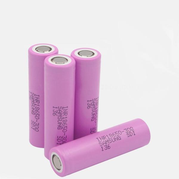 Buy 18650 3.7V 3000mah 30Q Lithium Solar Rechargeable Battery Cells at wholesale prices