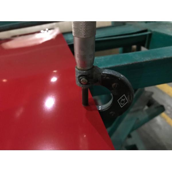 Cold Rolled Coil Coated Galvanized Steel , 0.12mm - 1.5mm Precoated Galvanized Steel Sheet