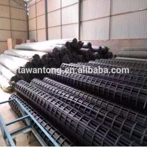 20kn-1200kn Steel Plastic Composite Geogrid for Road Construction and Soil