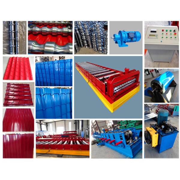 Buy Steel Roof Glazed Tile Metal Roof Panel Machine For Sri Lankan Model Type at wholesale prices
