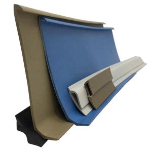 China Antibacterial Hospital PVC Wall Skirting Coving with Cappings Strip Flooring Accessories on sale