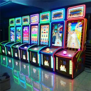 Parkour Video Ticket Redemption Game Machine With 43 Inches LCD
