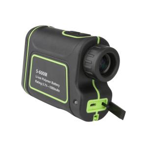 Portable 6X 25mm 5-600m Laser Range Finder Distance Meter Telescope for Golf,