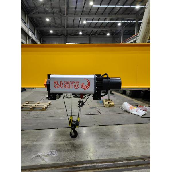 Buy 12 Months Guaranteed Wire Rope Electric Hoist 2-20m/min Travelling Speed Frequency Conversion Control at wholesale prices