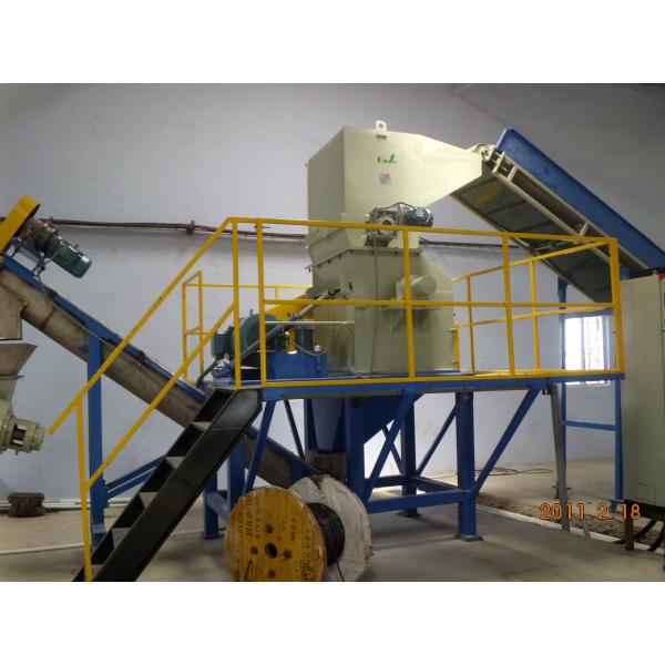 Buy Safety Plastic Bottle Collection Machine / Plastic Grinding Washing Machine at wholesale prices