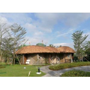 Wooden Modern Prefab Cabins , Light Steel Structure Prefab Guest House