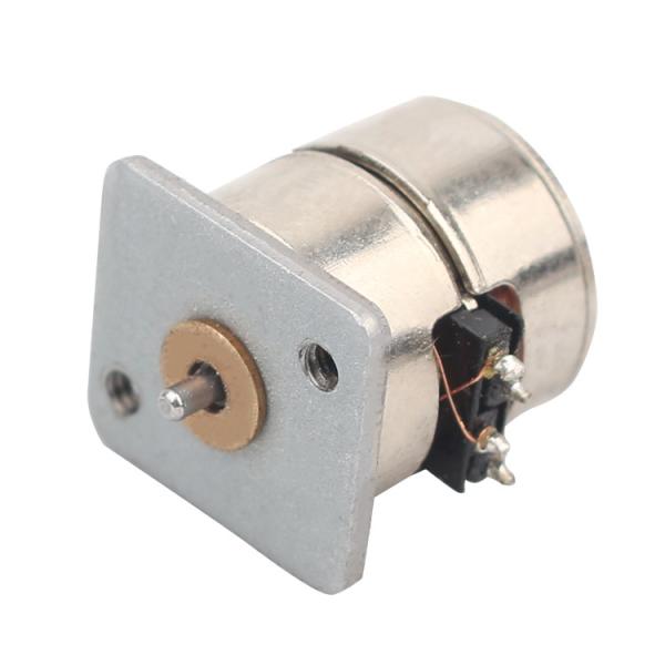 18 Degree 10mm Micro Stepper Motor / Long Life 2 Phase 5VDC for Door Locks 、Wearable device