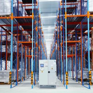China 6000 Square Meters Asrs Area Automated Material Handling System featuring PLC Control System and -25°C Minimum Temperature on sale