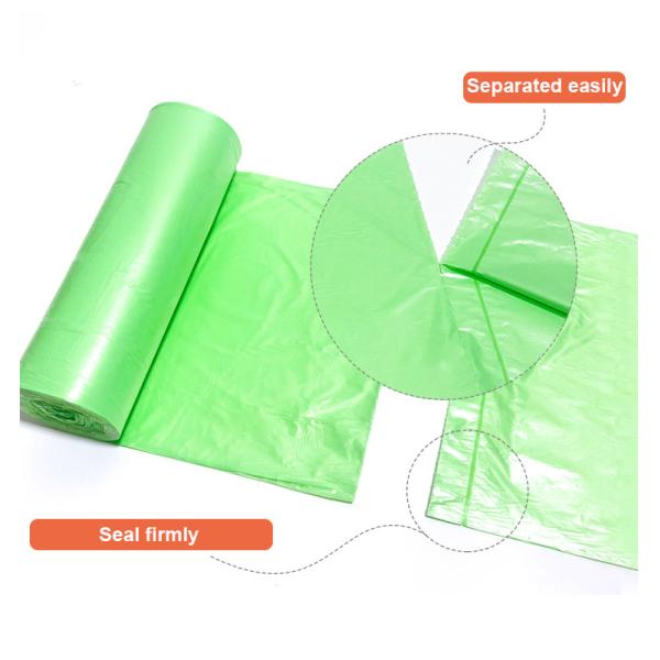 Eco Friendly Corn Starch Compostable Ecological Bag For Shopping, Biodegradable Garbage Bag For Kitchen