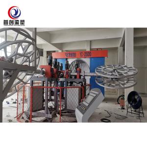 7 Inch Touch Screen Rotomoulding Machine with PLC Control System