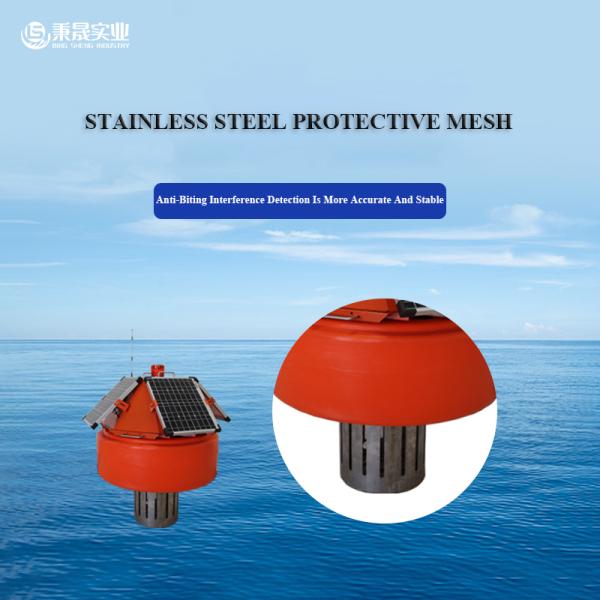 Customized Support ODM Water Monitoring Buoy with Solar Panels and Warning Light