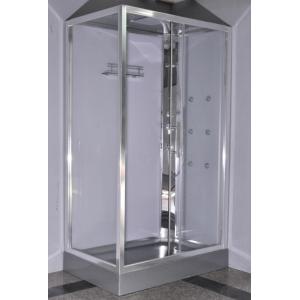 Quality Popular Transparent Glass Rectangular Shower Unit CE SGS Certification for sale