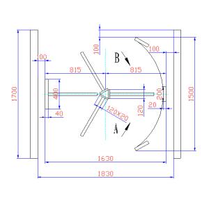 Automatic ESD Turnstile Entry Systems