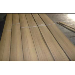 Interior Natural Sliced Cut Burma Teak Veneer Quarter Cut With Grade A / B