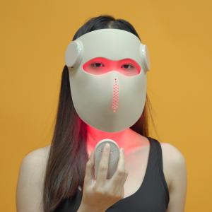 Quality 3D Red &amp; Infrared Light Therapy Mask – 660+850+1064nm + Blue 460nm LED, 288 Lights, Skin Firming &amp; Acne Treatment, CE/RoHS/FCC for sale