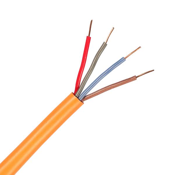 2x1.5mm2 Shielded 2x18awg Fire Alarm Cable for Dependable Fire Detection