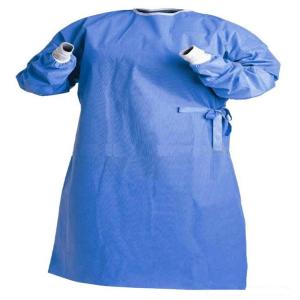 Light Surgical Disposable Non Woven Isolation Gown