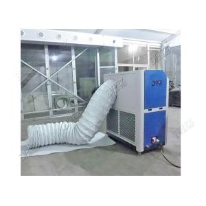 Movable Portable Tent Air Conditioner 10hp With Wheels Outdoor Wedding Cooling