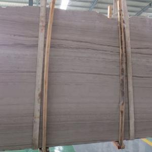 China good quality practical grey wood grain marble
