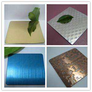 decorative Stainless Steel sheet china supplier