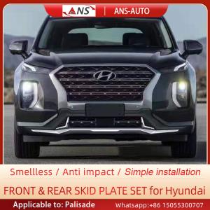OEM Silver Hyundai Palisade Car Bumper Guard With Angled Design
